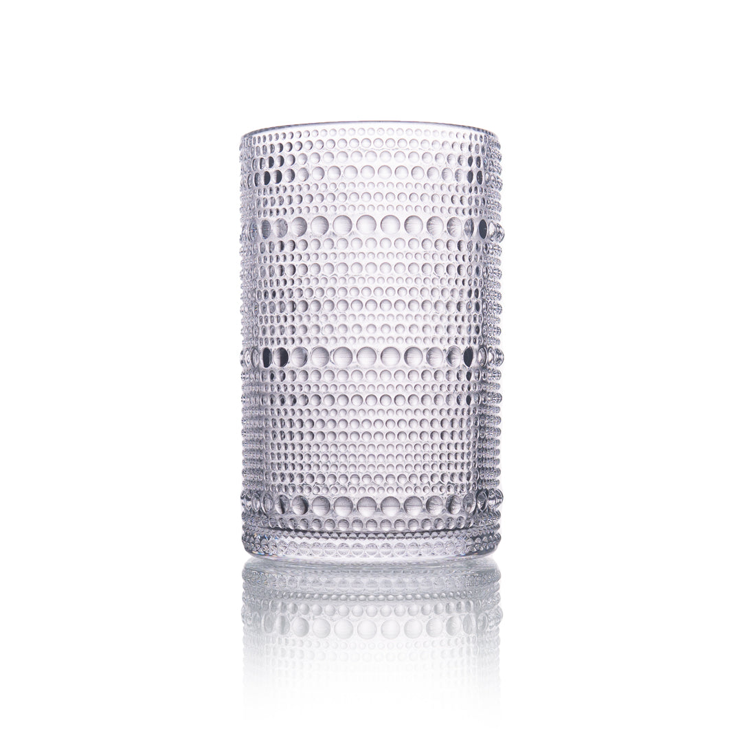 Bubble Crystal Glass Set of 6 350 ml