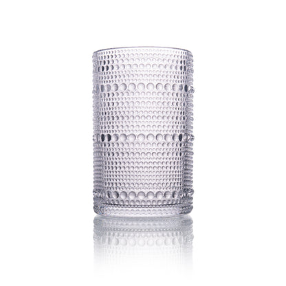 Bubble Crystal Glass Set of 6 350 ml