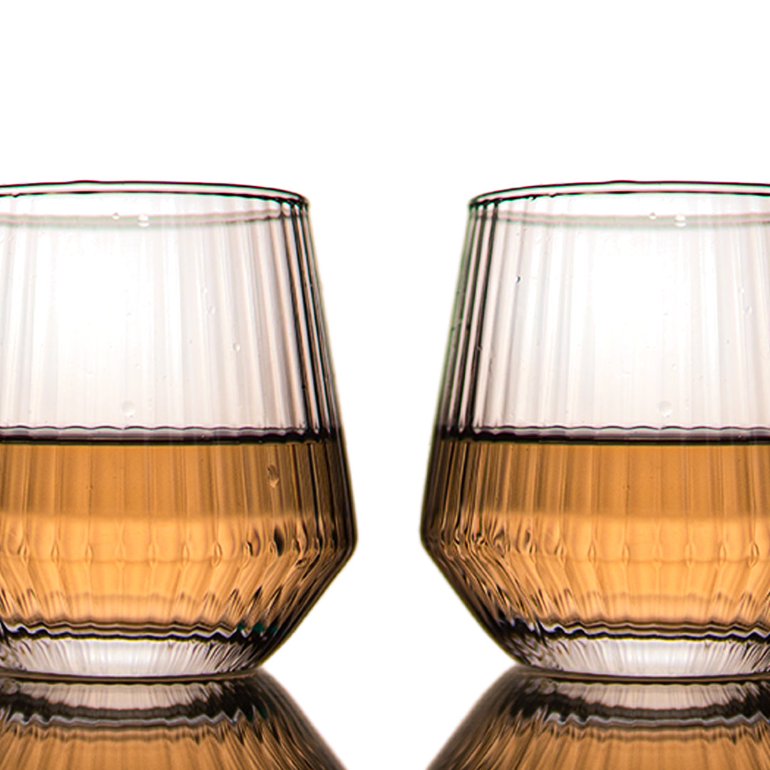 PrismFlow Glass Set of 6 370 ml