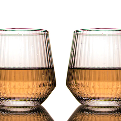 PrismFlow Glass Set of 6 370 ml