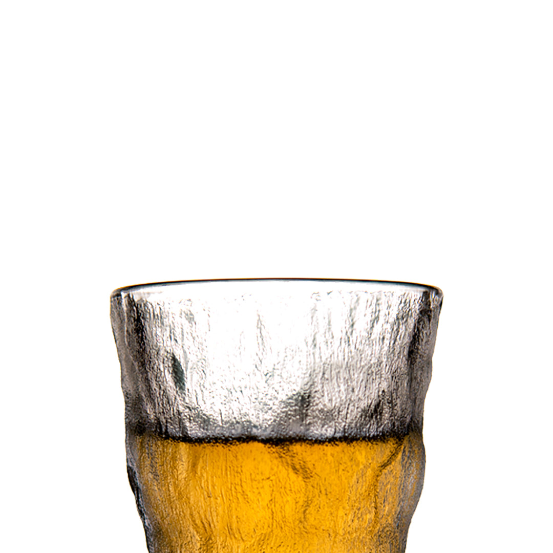 Hazed Golden Line Glass Set of 6 260 ml