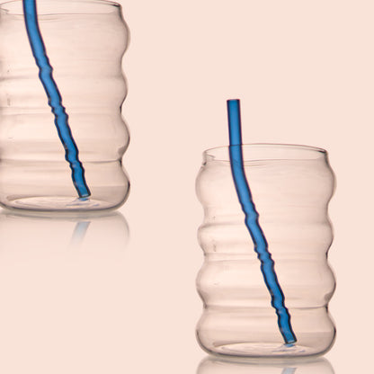 RippleCurve Glass Set of 2 500 ml