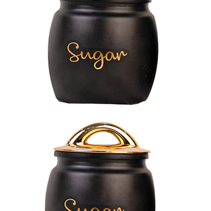 Majestic Black Jar Set of 3 550 ml