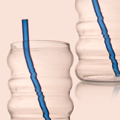 RippleCurve Glass Set of 2 500 ml