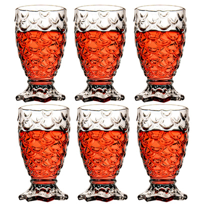 Pineapple Juice Glass Set of 6 280 ml