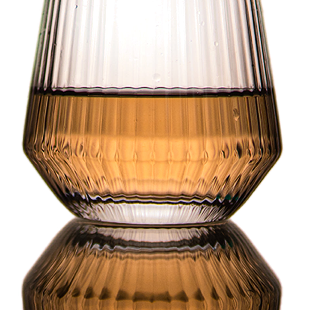 PrismFlow Glass Set of 6 370 ml