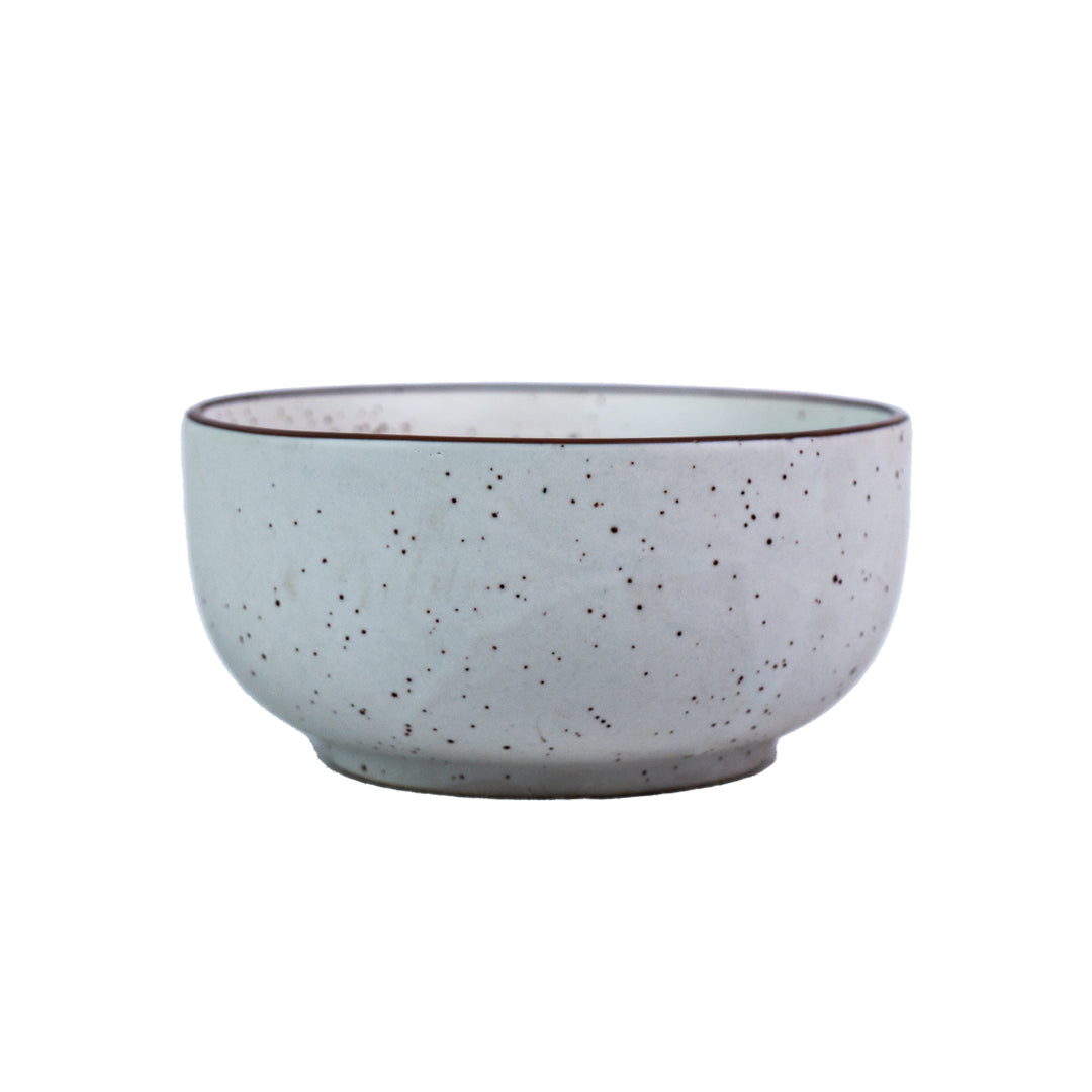 Elegance Speckle Ceramic Bowls Set of 4 500 ml