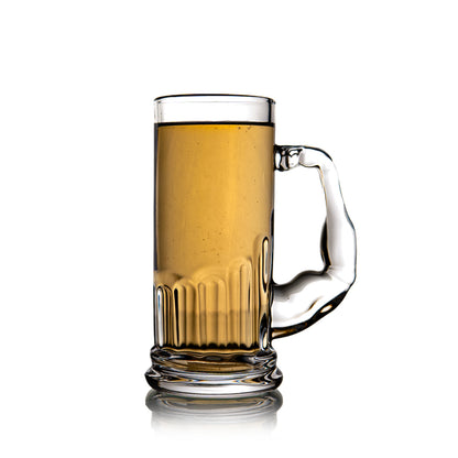 Muscle Beer Mug Set of 2 510 ml