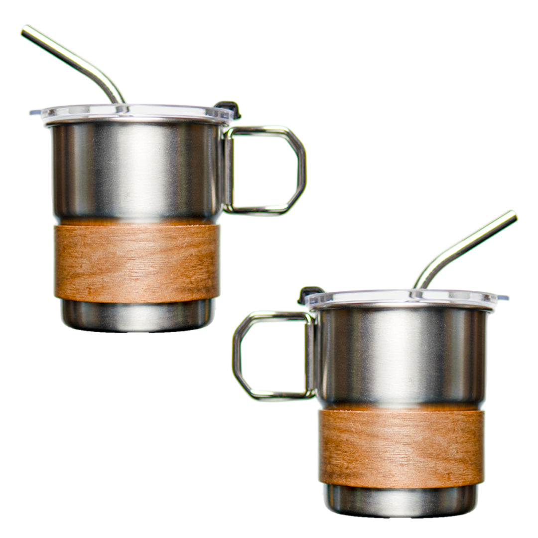 Stainless Steel Insulated Tea Tumbler Set of 1 250 ml