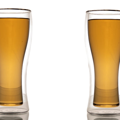 Double Wall Beer Mug Set of 1 420 ml