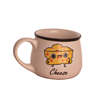 Doodle Sip Ceramic Cups Set of 6 150 ml