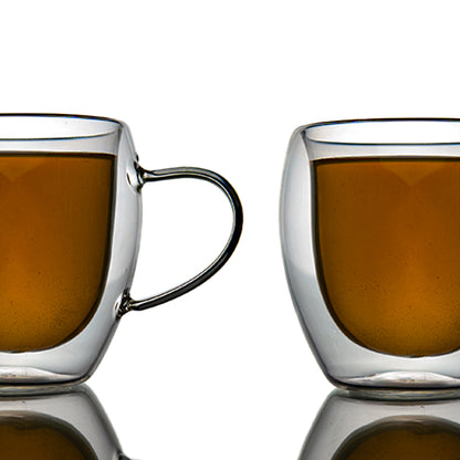 Double Walled Mug Set of 2 250 ml