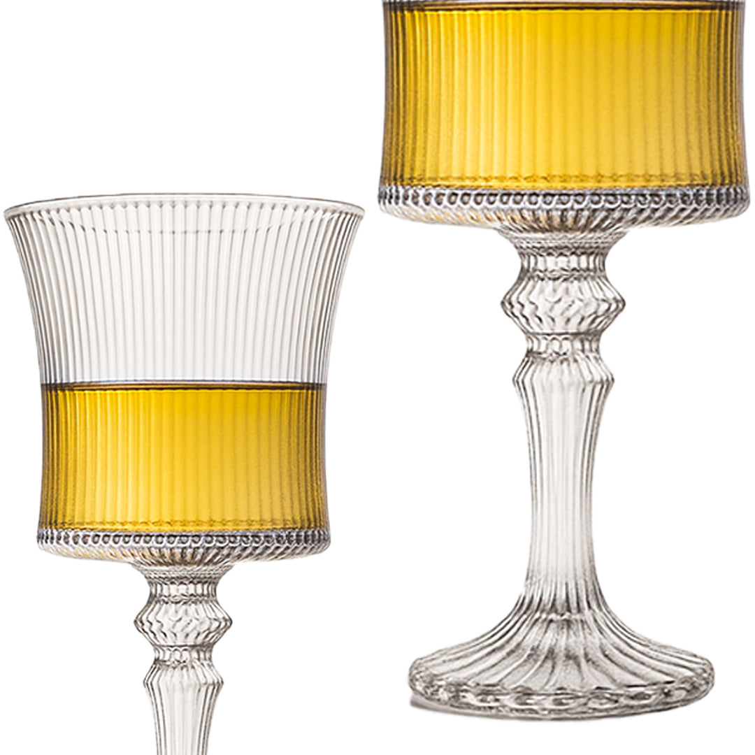 Crystalined Wine Glass Set of 2 370 ml