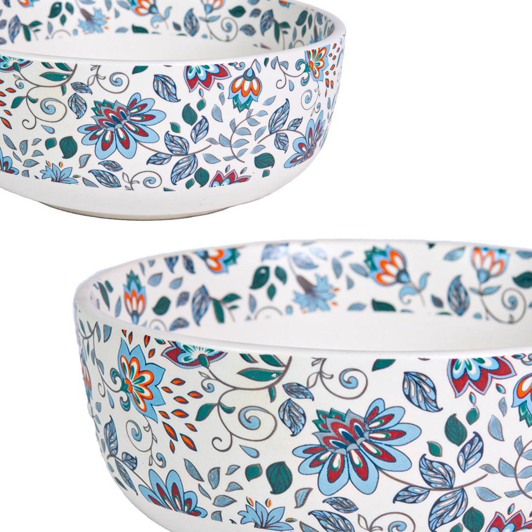 Handcrafted BlossomAura 20 Piece Dinner Set of 6