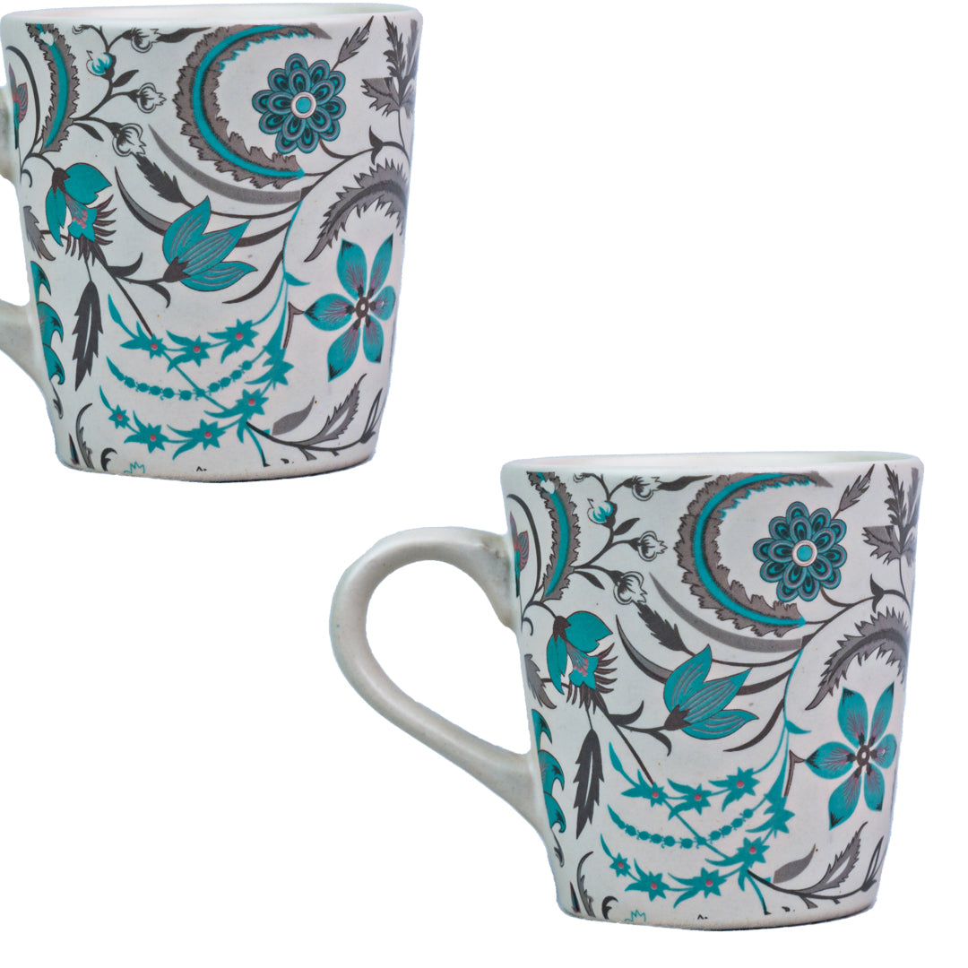 GraceLeaf Handmade Ceramic Mug Set of 1 320 ml