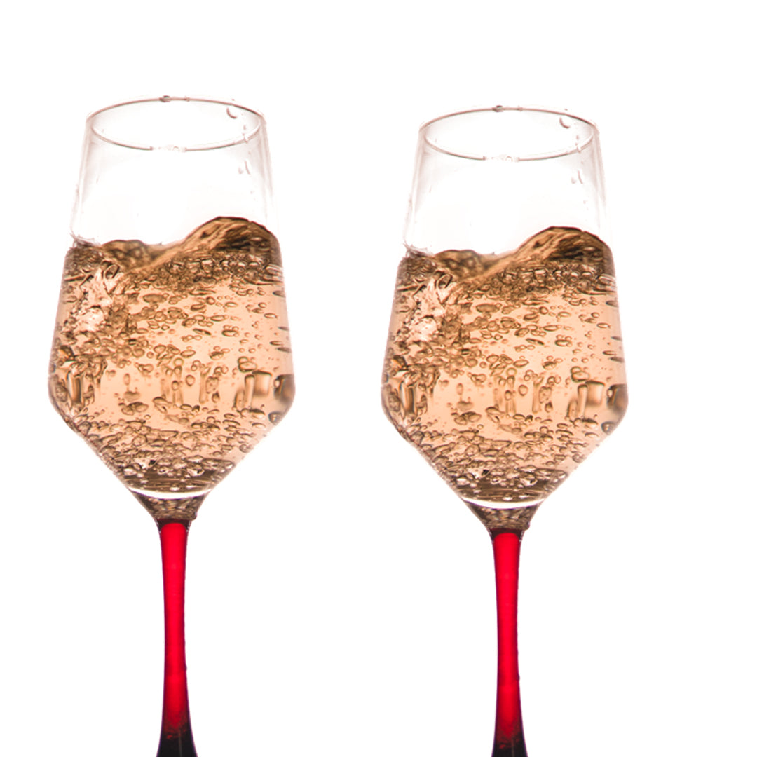 Crimson Elegance Wine Glass Set of 2 370 ml