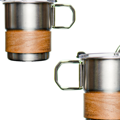 Stainless Steel Insulated Tea Tumbler Set of 1 250 ml