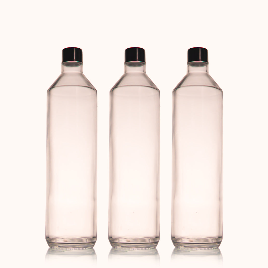 Crystalflow Glass Bottle Set of 1 750 ml