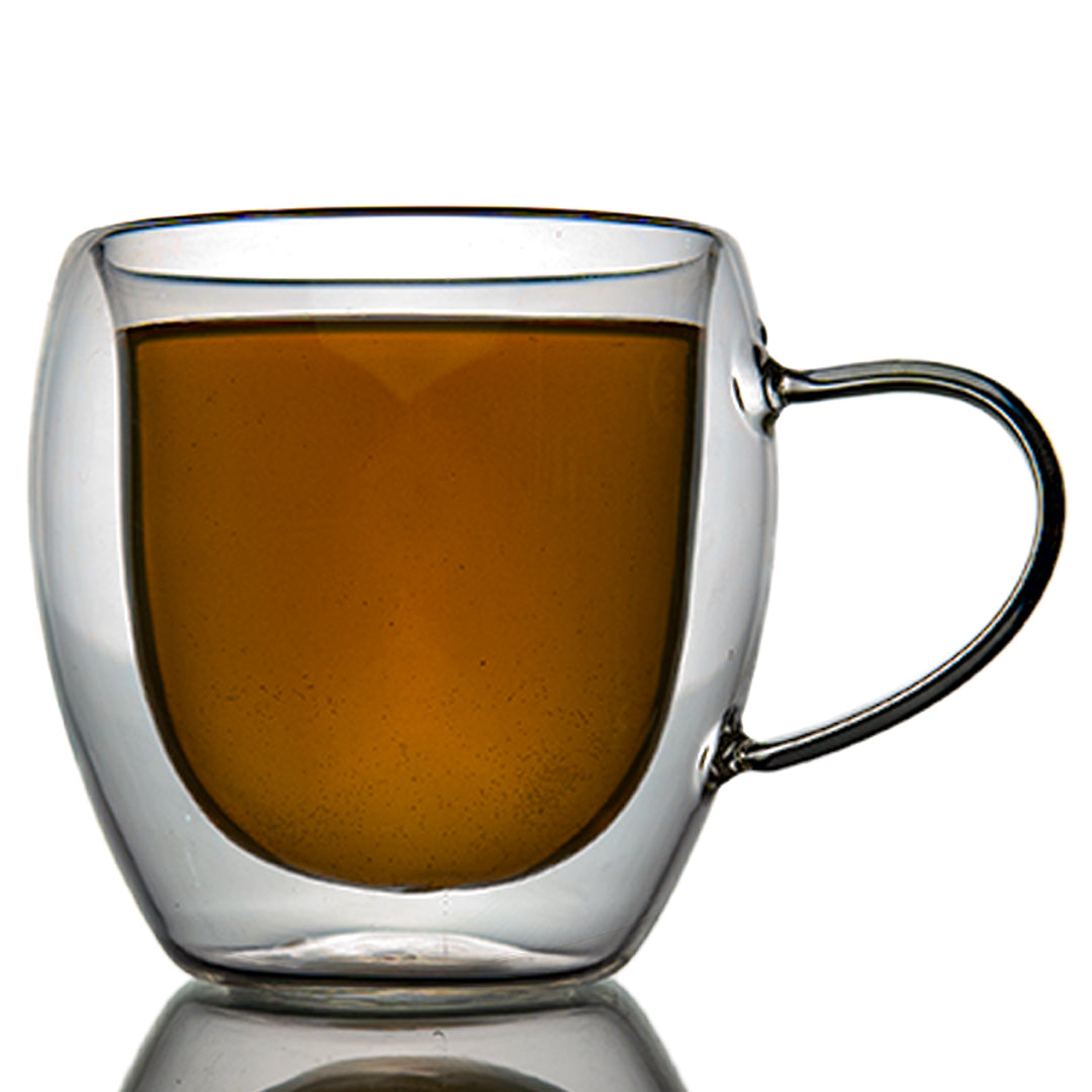 Double Walled Mug Set of 2 250 ml