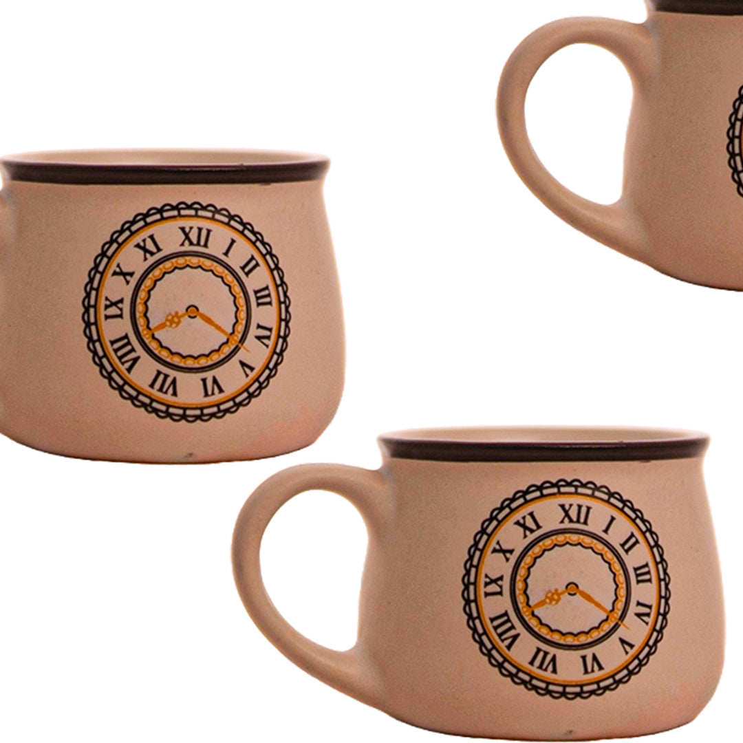 Timeless Ceramic Mug Set of 6 200 ml
