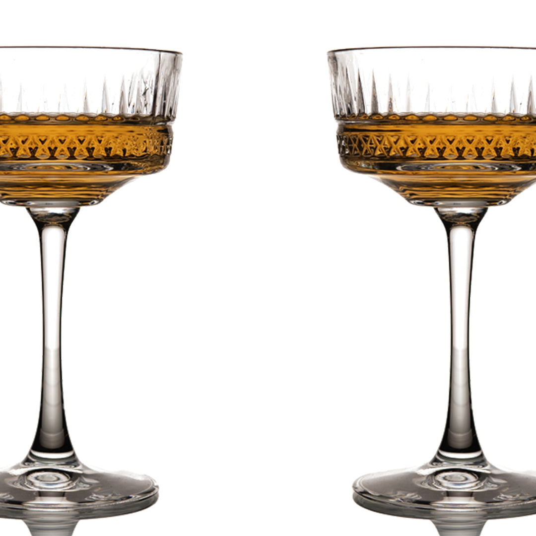 Champagne stemware Glass Set of 2 250 ml