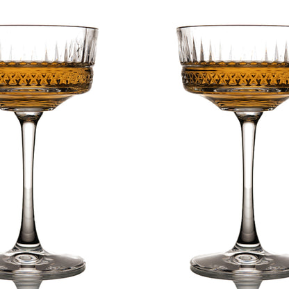 Champagne stemware Glass Set of 2 250 ml