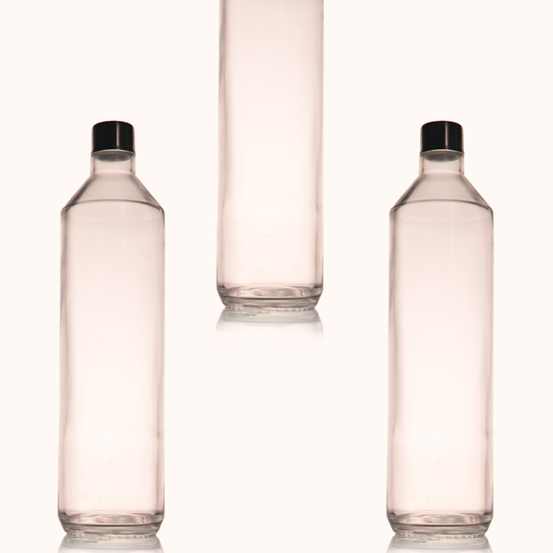 Crystalflow Glass Bottle Set of 1 750 ml