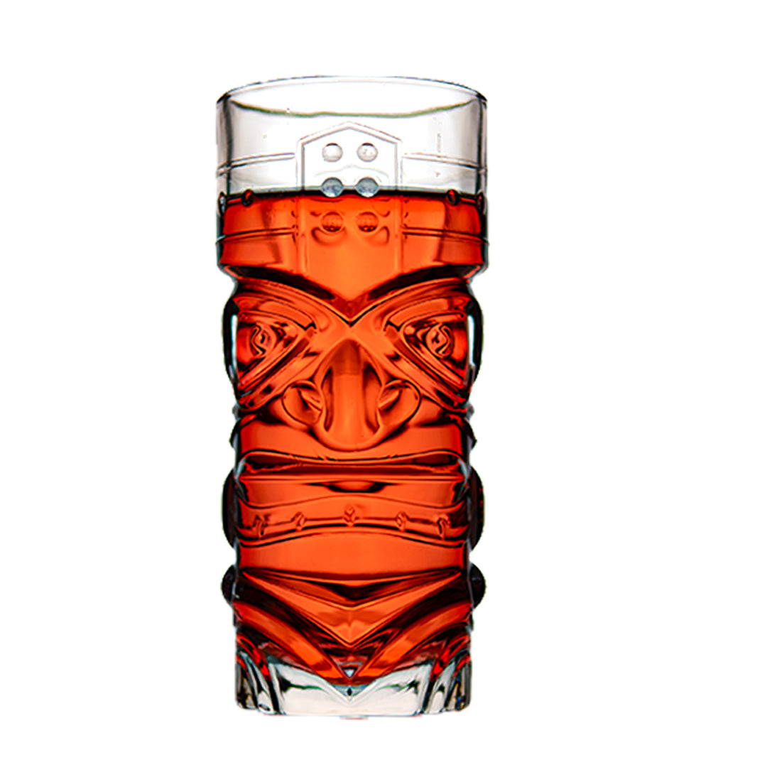 Mayan Face Glass Set of 6 410 ml