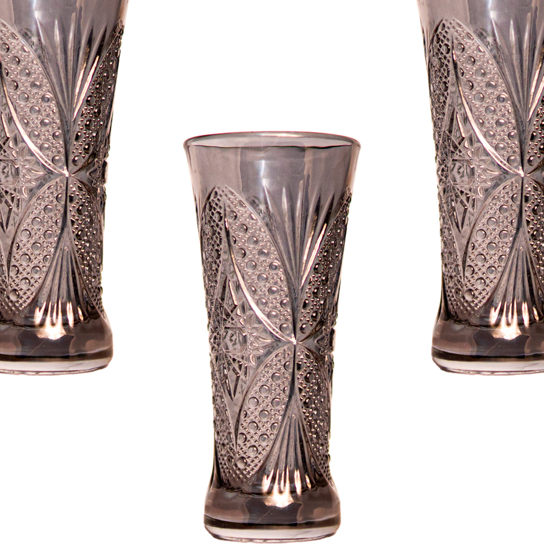 Crystal Curve Glass Set of 6 200 ml