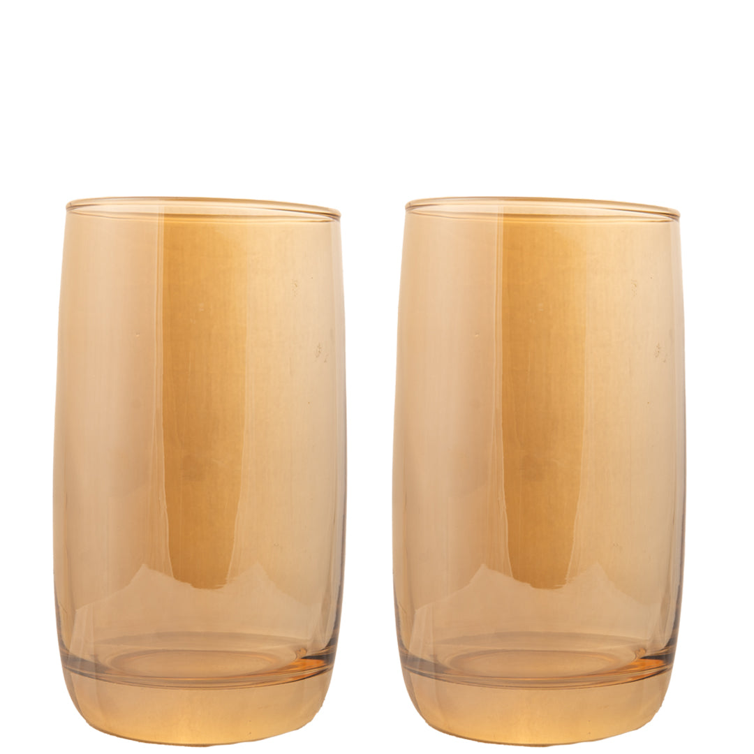 Glassia Coloured Water Glass Set of 6 280 ml