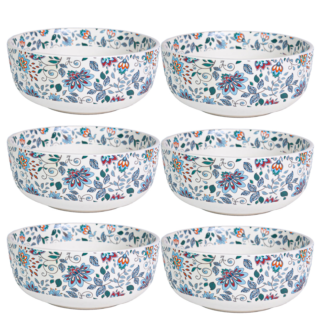 Handcrafted BlossomAura 20 Piece Dinner Set of 6