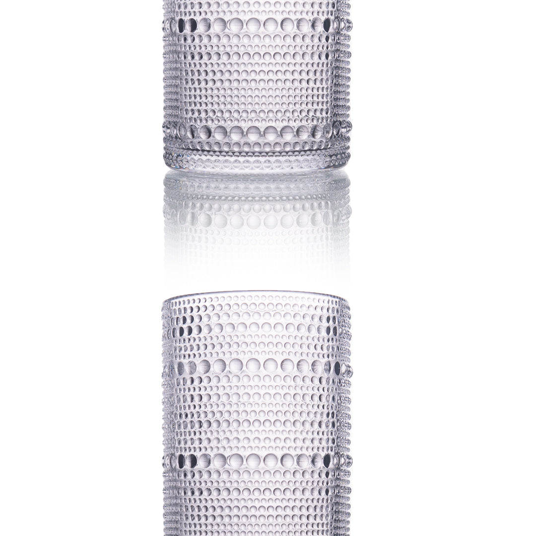 Bubble Crystal Glass Set of 6 350 ml