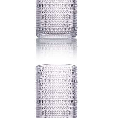 Bubble Crystal Glass Set of 6 350 ml