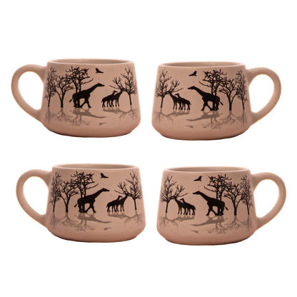 ForestWhisper Mug Set of 6 150 ml