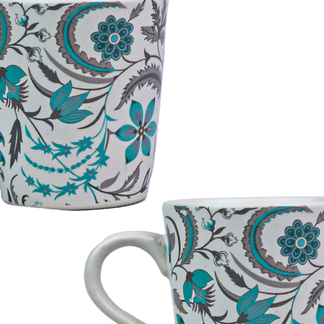 GraceLeaf Handmade Ceramic Mug Set of 1 320 ml
