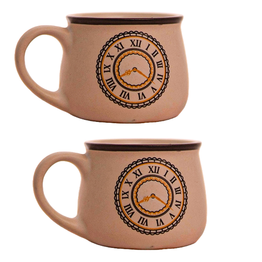 Timeless Ceramic Mug Set of 6 200 ml