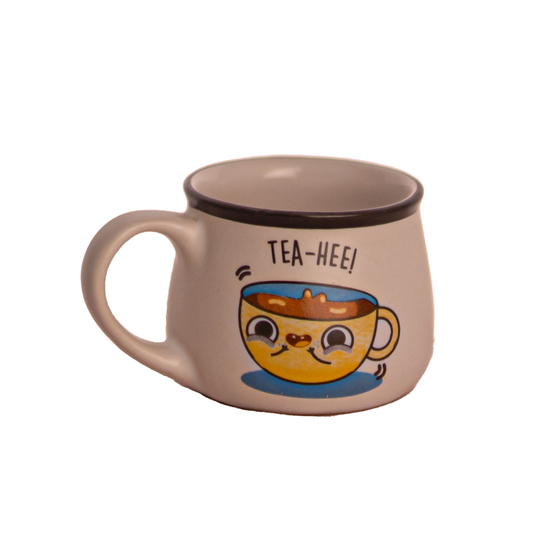 Doodle Sip Ceramic Cups Set of 6 150 ml