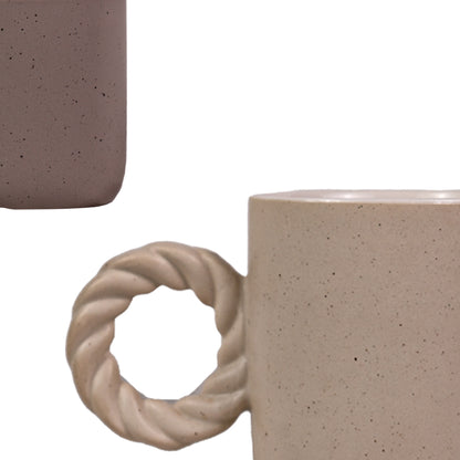 Rustic Loop Mug Set of 1 300 ml